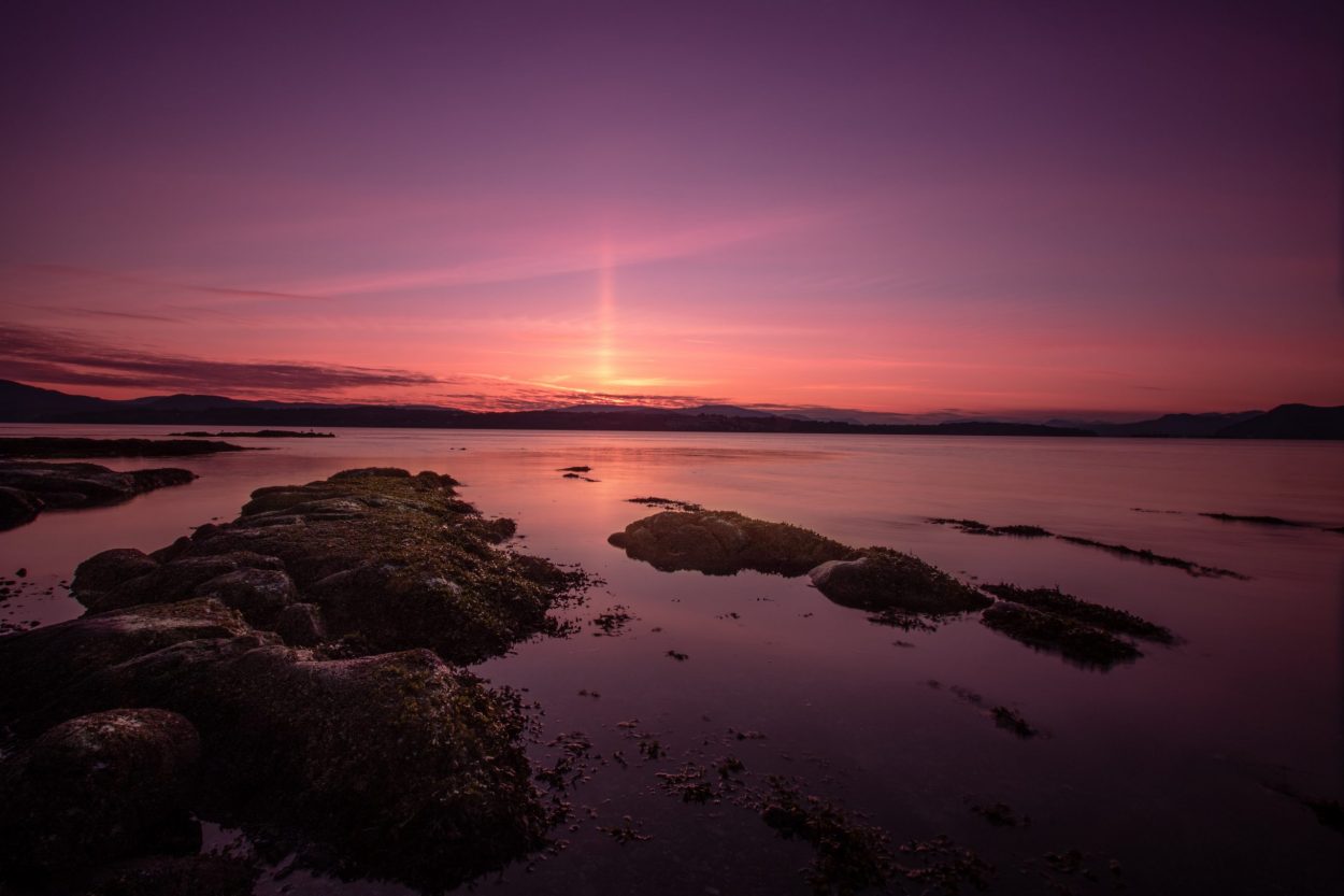 vancouver island sunset Victoria north saanich landscape photography, pagan photography