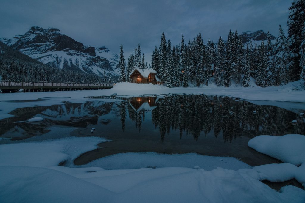 canadian rockies landscape photography emerald lake twilight pictures of yoho national park landscape photography