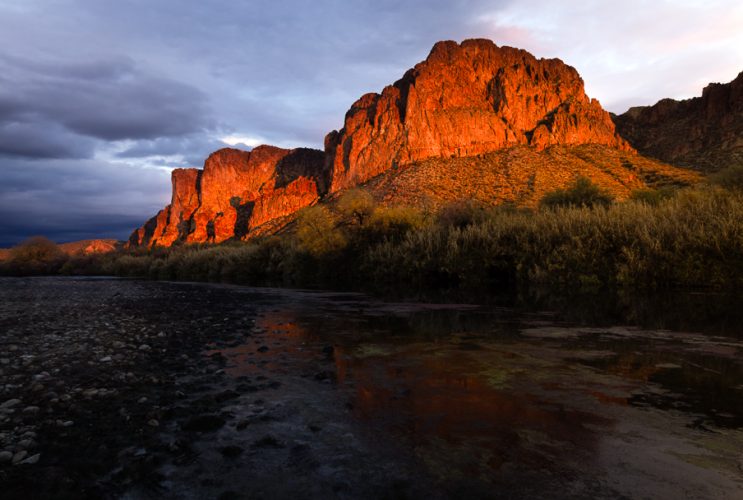 Water Users Recreation Area, Salt River, Phoenix Arizona, sunset, pictures of the southwest region