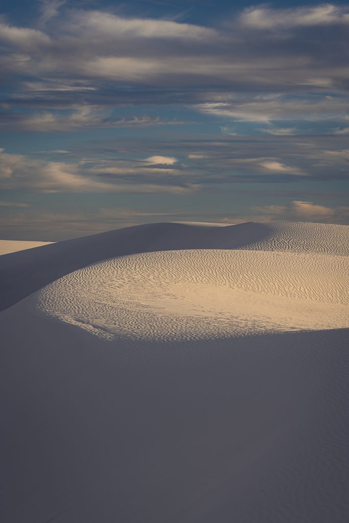 WHITE SANDS NEW MEXICO SUNSET